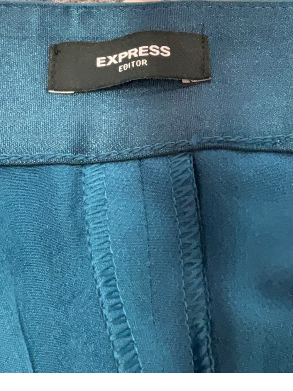 The Cutest Express Teal Wide-Leg Dress Pants - Picture 4 of 4